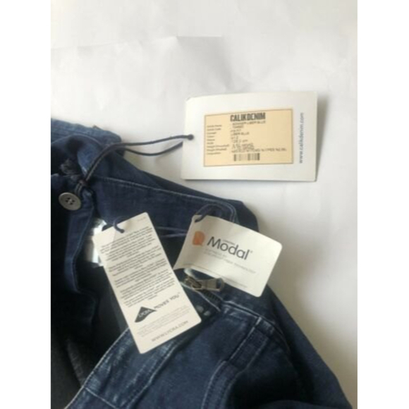 Calik Denim Womens Jeans  Fix Fit Liber Blue Dark Wash Lycra - Picture 5 of 12